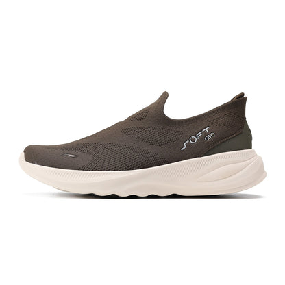 Li-Ning Men SOFT GO 2 KNIT Slip-on Casual Walking Shoes Cushion Comfy Stable LiNing Mesh Jogging Daily Sports Sneakers AGLV017