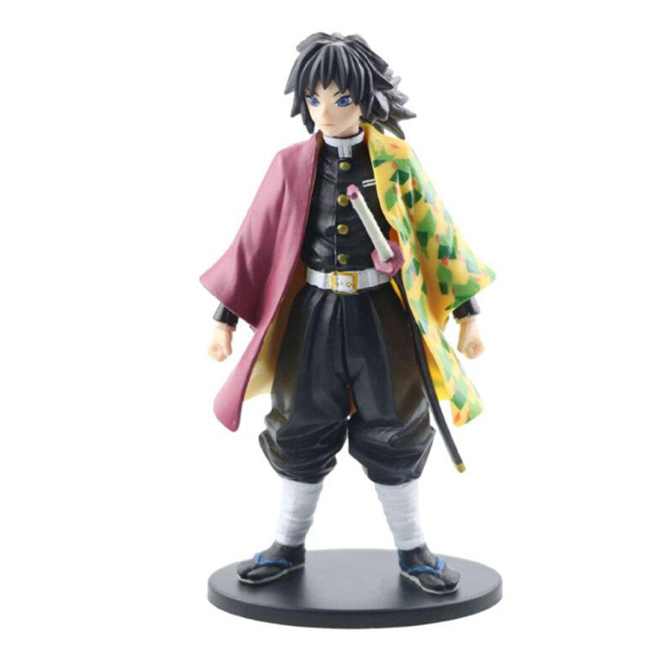 Anime Demon Slayer Action Figures Kimetsu No Yaiba Shinobu Nezuko Bonecas de PVC Coleção Modelo Enfeites Brinquedos Derivados do Japão