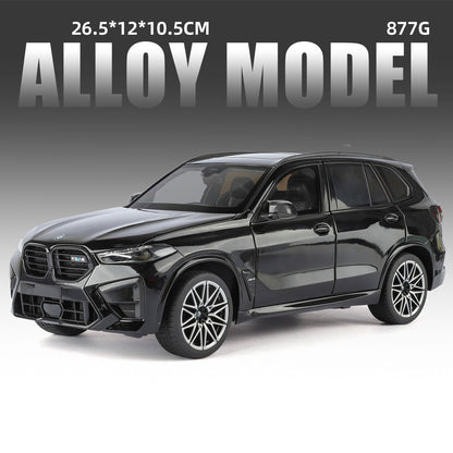 NOVO 1:18 BMW X5M X5 F95 SUV Liga Fundido & Veículos de Brinquedo Modelo de Carro em Escala Miniatura para Crianças