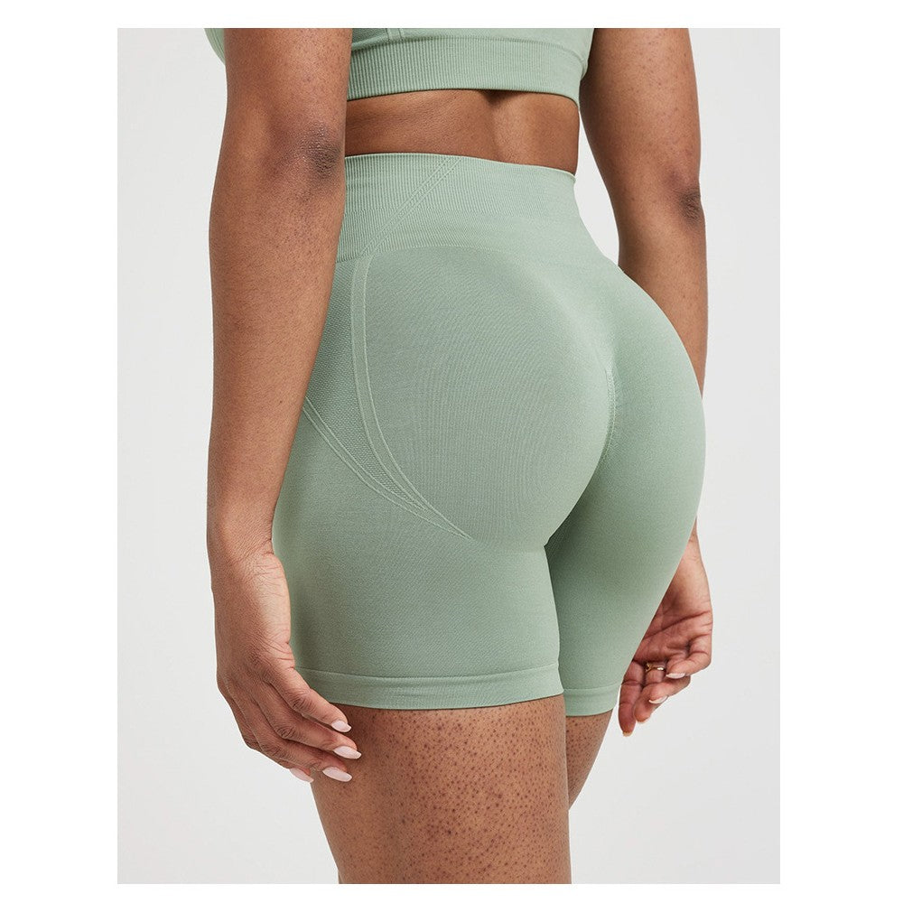 TKITK Seamless Tight shorts Gym shorts Womens Workout Yoga shorts  Soft High Waist Outfits Fitness Sports Wear