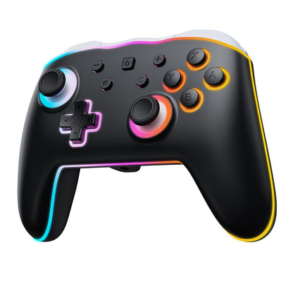 For Nintendo Switch 1 2 Joycon Controller Wireless RGB 9Axis Joypad,Gamepad Dual Shock Turbo/Marco Programable Game Pad Joystick