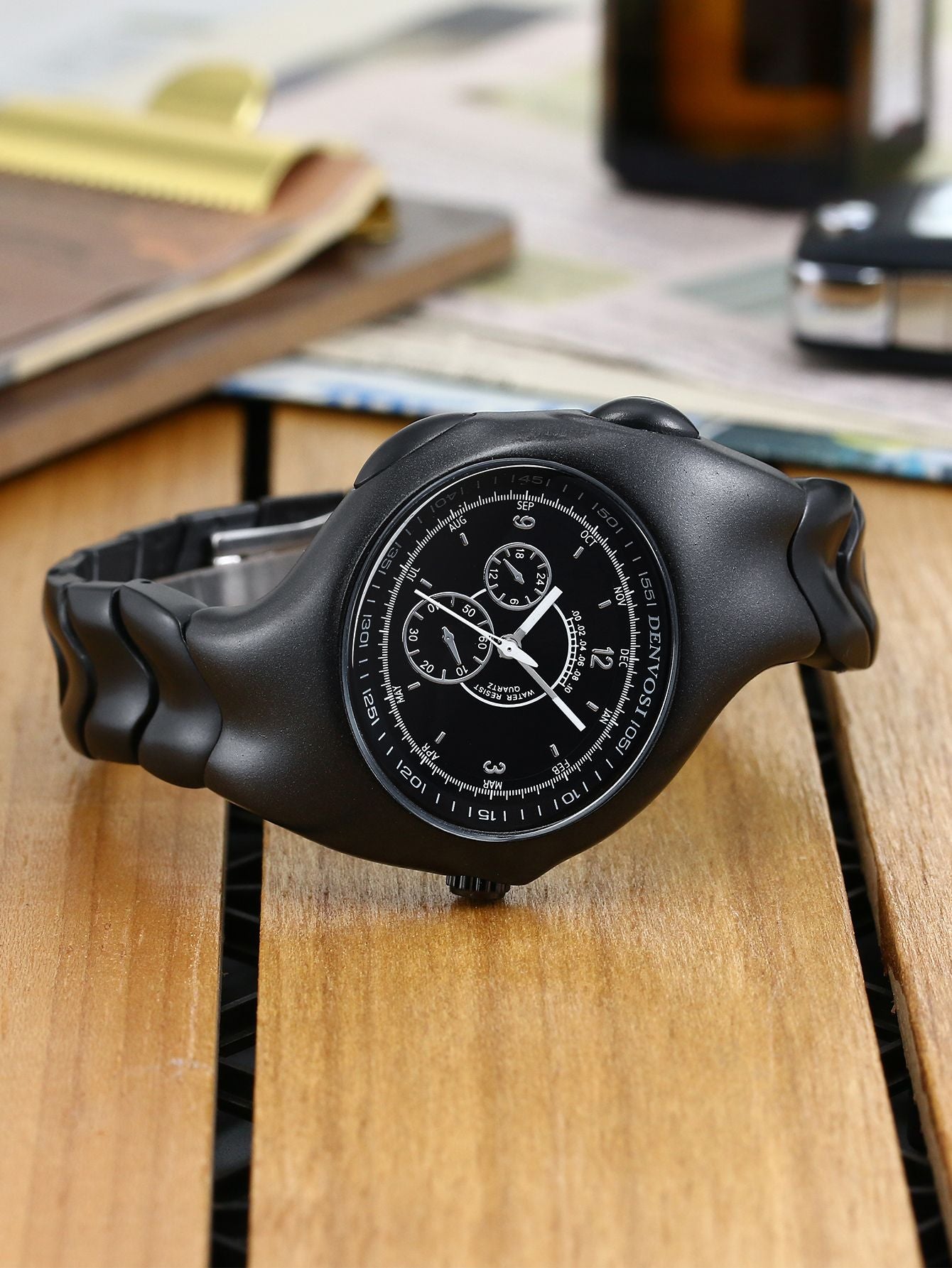 Alien Twist Original Watch Distorted Y2K Watch Men quartz watch Fashion Trendy Retro Watch  Sports Niche Personality Design