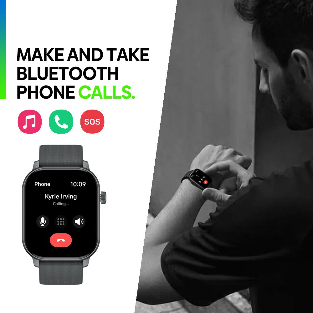 New 2025 Zeblaze GTS 3 GPS Sport Smartwatch Voice Calling 2.01" Display Heart Rate SpO2 Stress Tracking Smart Watch for Men Lady
