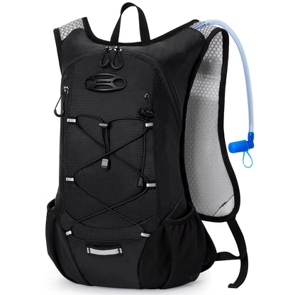 1 Mochila de Hidratação Leve, Mochila de Hidratação para Corrida com Reservatório de Água de 2L para Ciclismo