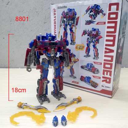 Brinquedos de Transformação JYH Robot Optimus Commander HotRod Galvatron Hornet Warrior Figura de Deformação Modelo KO SS05 SS87 SS93 SS13
