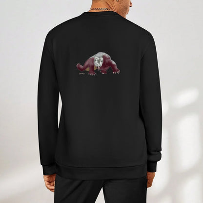 Komodo Dragon Pullover anime clothing men's winter sweater men's clothes anime clothes sweatshirt