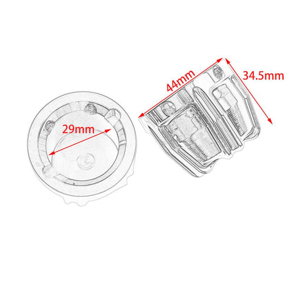 Tampa de Porca do Eixo Dianteiro de Motocicleta 29mm para Harley Sportster XL883 1200 Touring Wide Glide Dyna Fat Bob Softail Dyna VRSC