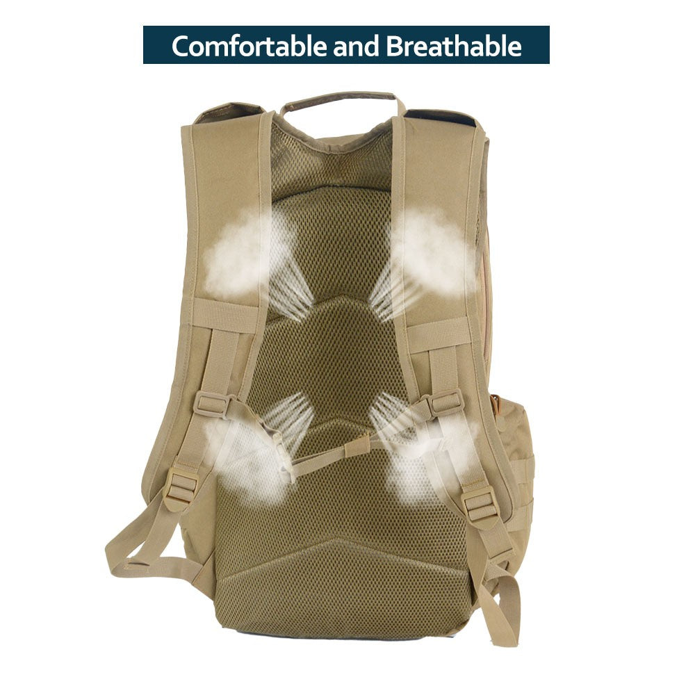 45L Waterproof Fishing Hunting Backpack Outdoor Rucksacks Tactical Sports Camping Hiking Trekking Bags