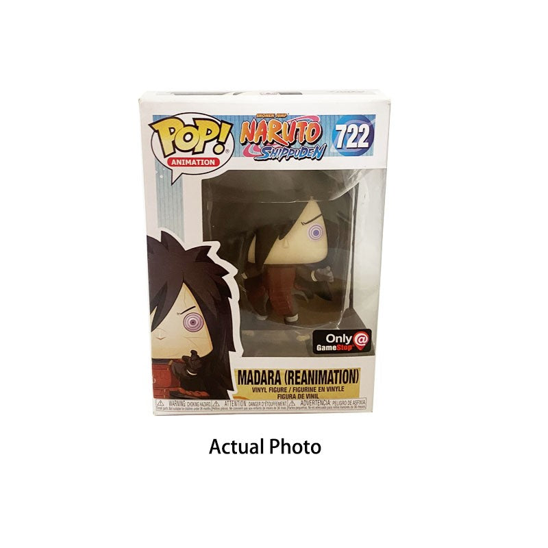 10cm Naruto UZUMAKI Madara Reanimation Kakashi HATAKE PAIN Boneco de Ação Anime Multicolorido Padrão Brinquedos de Ação em Caixa