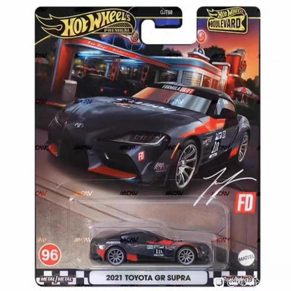 Hot Wheels Originais GJT68 Boulevard Série Veículo Diecast Carroceria de Liga Mitsubishi Customizado Carros de Coleção Modelo Surpresa Em Estoque