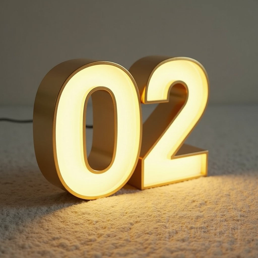 Luminous Letters Custom Logo Led Acrylic Signs Business Light Letter Advertising Luxury Brand Metal Sign Neon Wall Signboard 3d