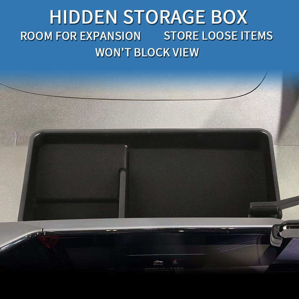 FOR 2023 NISSAN SERENA C28 Mobile phone holder for right-hand drive and storage box behind the screen