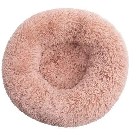 Cama para animais de estimação macia e quente com pelúcia longa, adequada para animais de estimação de pequeno a médio porte, adequada para gatos e cães, lavável na máquina