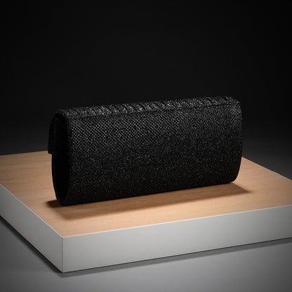 Luxury Envelope Evening clutch Bag New Bright Grain Wrinkle Textured Long Hardware shoulder bag Wedding Handbag for wedding bag