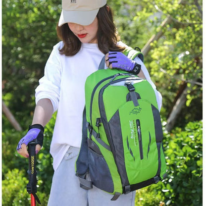 Mochilas de viagem impermeáveis de nylon de qualidade para homens, bolsas de viagem para escalada, mochila de caminhada, mochila escolar esportiva ao ar livre para homens e mulheres