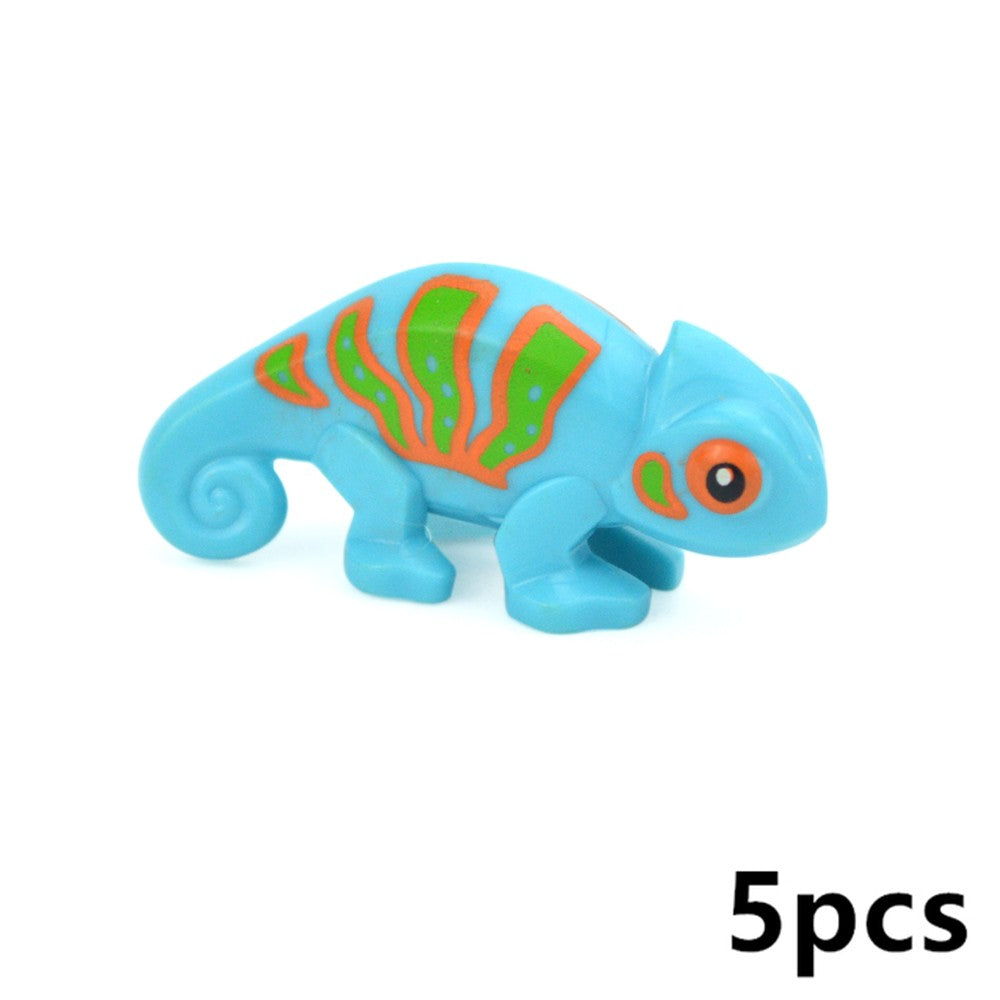 Creative DIY Model cute little Animal MOC Brick Building Blocks Pet Zoo Dog Duck Tortoise Penguin Cat Pig Bird Rabbit Toys