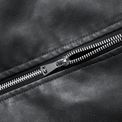 Leather Jacket Men Suede Coats Black Oversized 6XL 7XL 8XL Plus Size Street Motorcycle Autumn Hip Hop Brand Waterproof Autumn