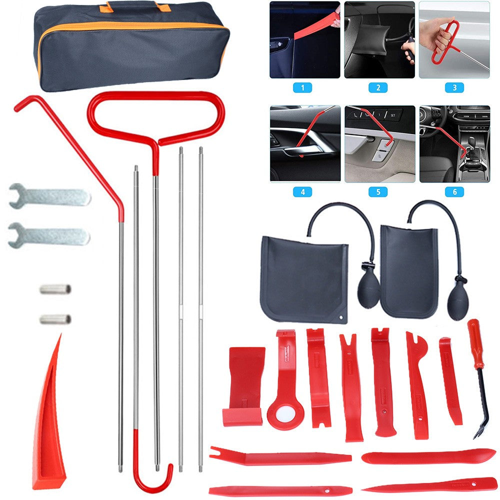 Kit de Ferramentas Automotivas para Abrir Janela/Porta de Carro em Emergência Chave Perdida Air Wedge Bag Pump para Carro/Caminhão