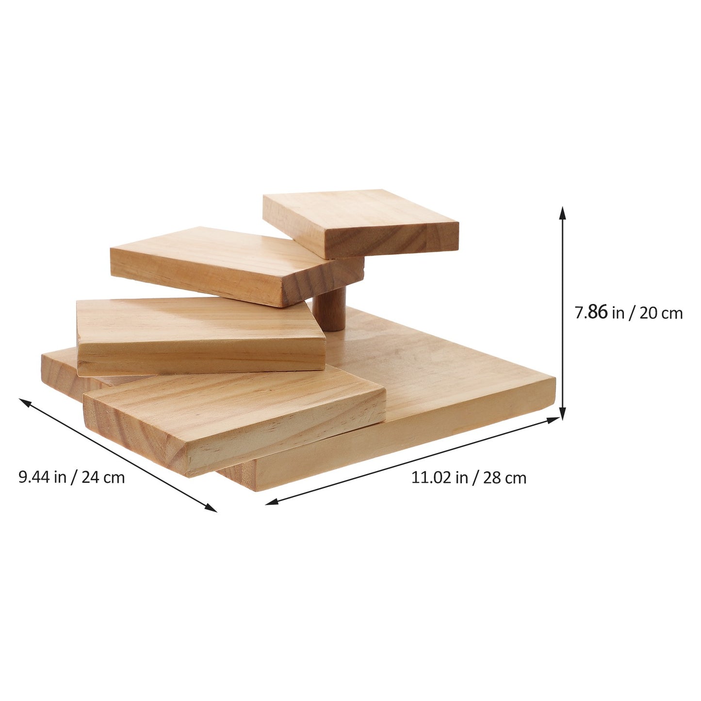 Steps Stairs Japanese Cuisine Sushi Boats Tray Seafood Tool Wooden Wood Restaurant Handmade Ship Sashimi Assorted Cold Dish