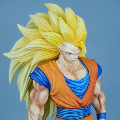31.5cm/12.4in Anime Dragon Ball Figure Super Saiyan 3 Goku Action Figures Pvc Statue Desktop Ornamen Collection Model Toys Gifts