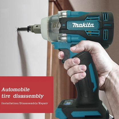 Makita DTW004 Chave de Impacto Sem Fio de Alto Torque Chave Elétrica Brushless Recarregável 18V Ferramentas Elétricas para Reparo Automotivo