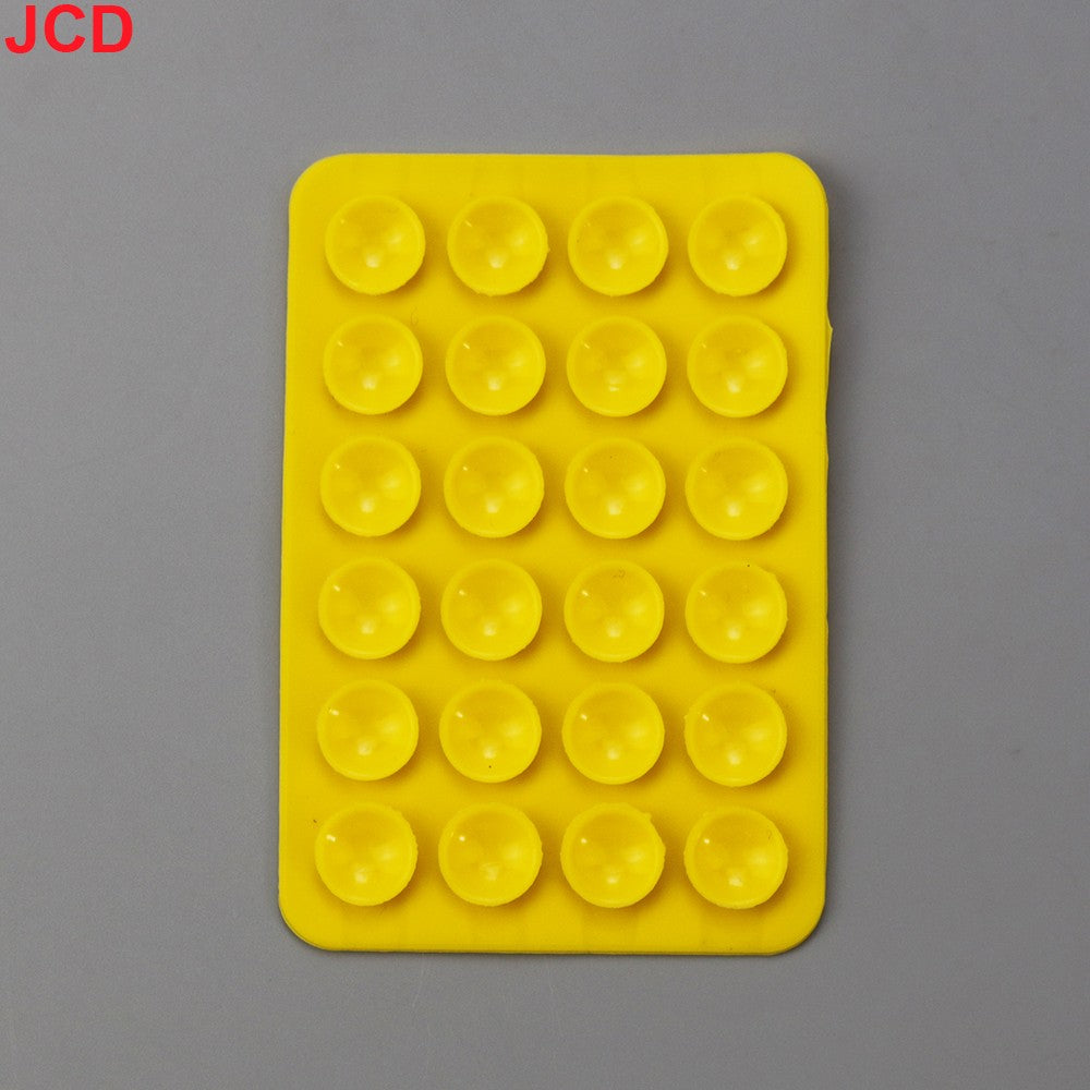 JCD 24 Quadrado Silicone Espesso Ventosa Ventosas Celular Tablet Bagagem Ventosa Carregador Universal Capa de Couro