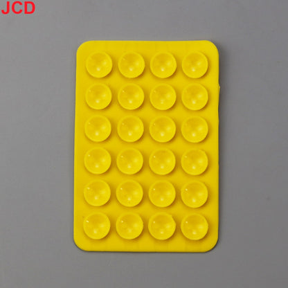 JCD 24 Quadrado Silicone Espesso Ventosa Ventosas Celular Tablet Bagagem Ventosa Carregador Universal Capa de Couro