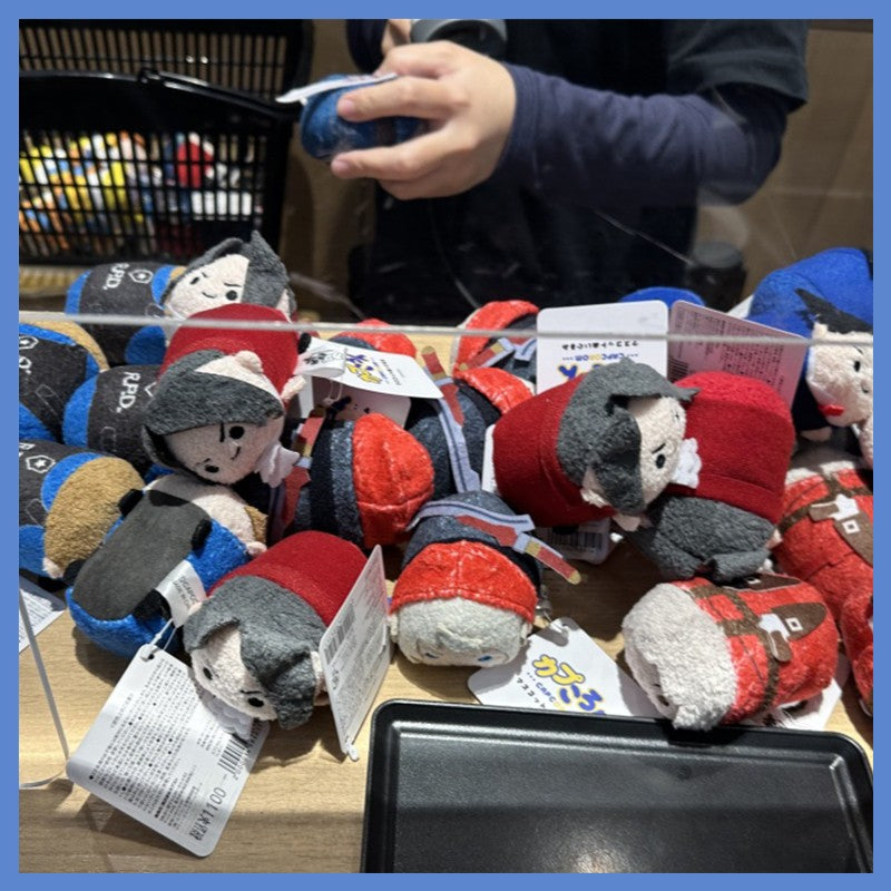 Capcom Resident Evil Il Edição Limitada Biohazard Anime Boneco de Pelúcia Papai Pingente Brinquedo Colecionável Presente Acessórios de Boneco de Ação