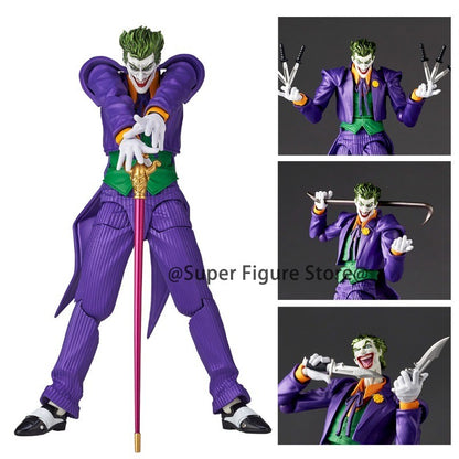 Comic Justice League Coringa Boneco Kaiyodo Revoltech Figuras Amazing Yamaguchi Coleção Decoração Brinquedos Modelo Articulado