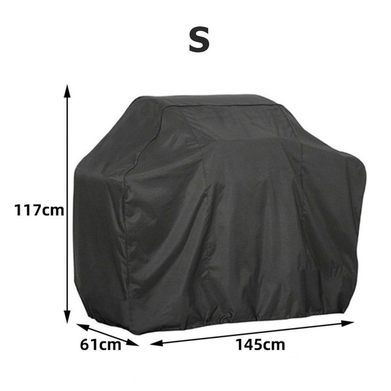 5 Size BBQ Grill Barbeque Cover Anti-Dust Waterproof Weber Heavy Duty Charbroil BBQ Cover Outdoor Rain Protective Barbecue Cover