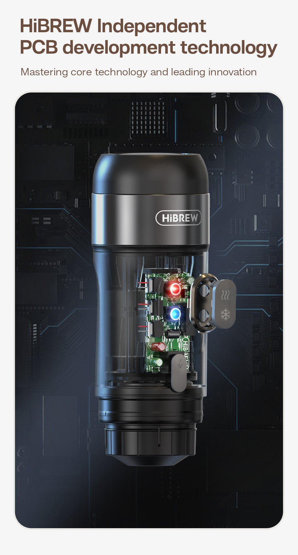HiBREW Máquina de Café Portátil para Carro e Casa, DC12V Cafeteira Expresso Compatível com Cápsula Nespresso Dolce Pó de Café H4A