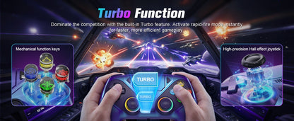 Controller for Playstation 5/PS5/PS5 Pro/Slim/PC,Wireless Gamepads RGB Joystick Turbo/Marco Program Dual Vibrate Game Controle