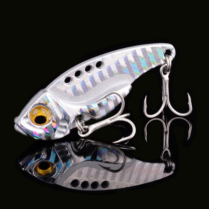 9 Peças Isca de Pesca Inverno Metal VIB Spinner Colher 3g 7g 10g 15g 20g Jigs Vibração Iscas Artificiais Truta Baixo Pesca Tackle