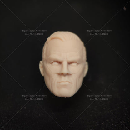 1/12 Quadrinhos Lanterna Verde Design de Máscara Escultura de Cabeça Masculina Não Pintada Guy Gardner Modelo Branco Brinquedos Para Corpo 6" Ml Shf Mezco