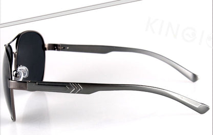 Classic Polarized Pilot Sunglasses For Male Driving Black Sun Glasses Men's Vintage Eyewear Gafas De Sol 8955