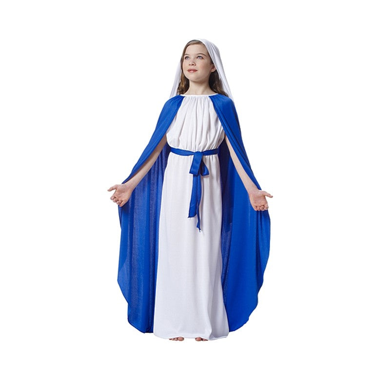 New Halloween Party Cosplay Costume Children and Adults Roman Greek Costume Jesus and Virgin Mary Costume