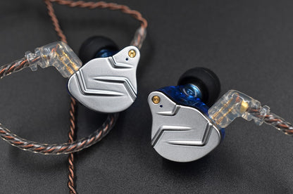 KZ ZSN Pro 1BA+1DD Hybrid technology HIFI Bass Earbuds Metal In Ear Earphones Bluetooth Headphone Sport Noise Cancelling Headset