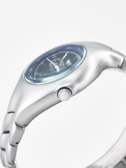 Alien Twist Original Watch Distorted Y2K Watch Men quartz watch Fashion Trendy Retro Watch  Sports Niche Personality Design