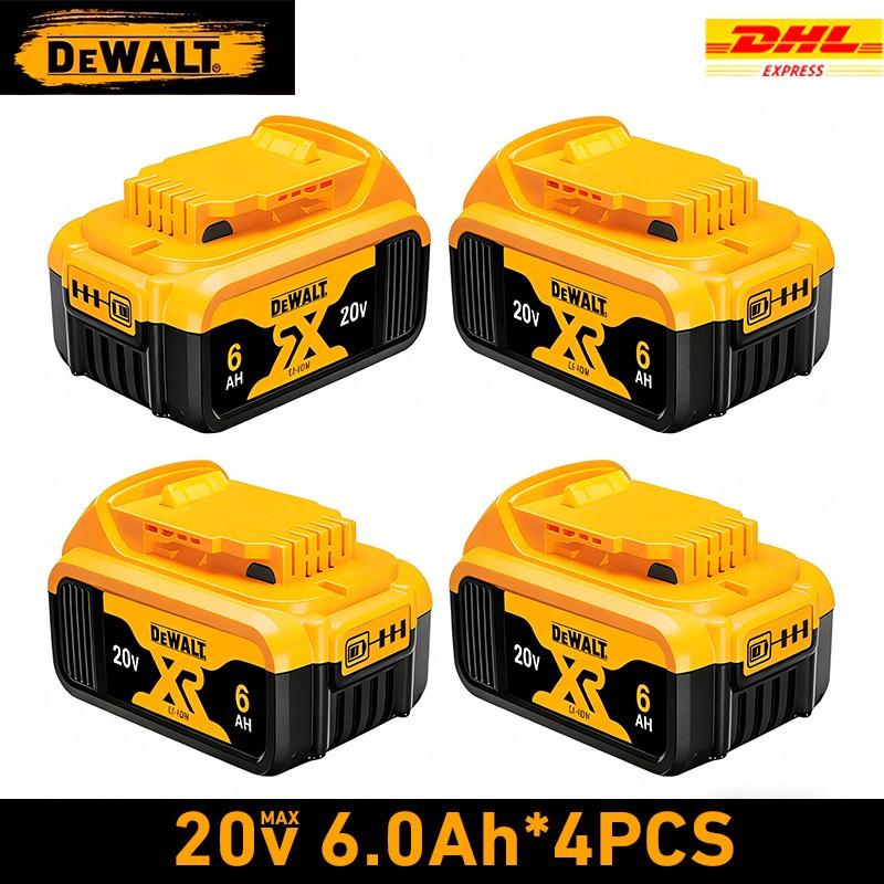 100% Original DeWalt 20V Furadeira de Impacto a Bateria de Lítio Recarregável sem Escova Furadeira Multifuncional Furadeira Elétrica Dcd805.