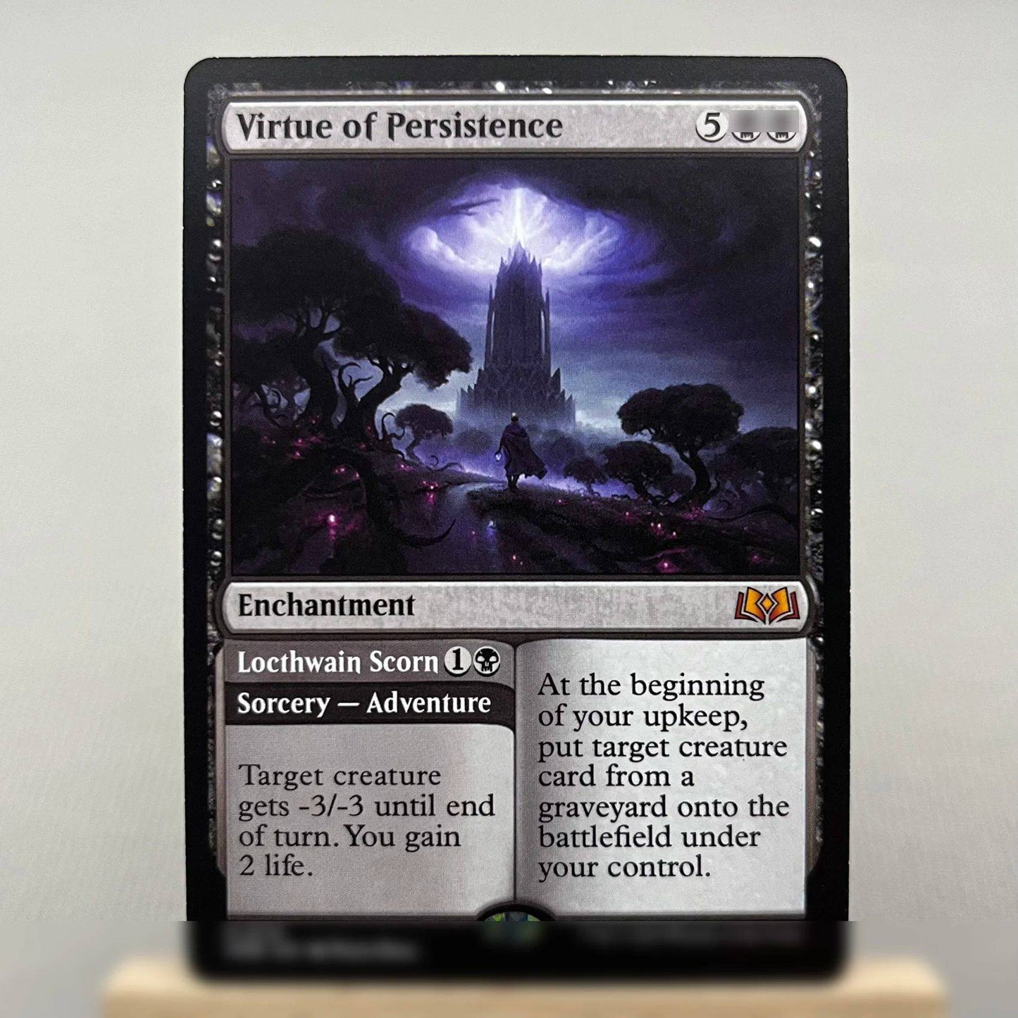 WOT SPG LCC WOE LCI HOLO4-02 Cartas TCG para Jogo em Casa Proxy mágico da Mana Crypt Rhystic Study Lord of Underworld gather