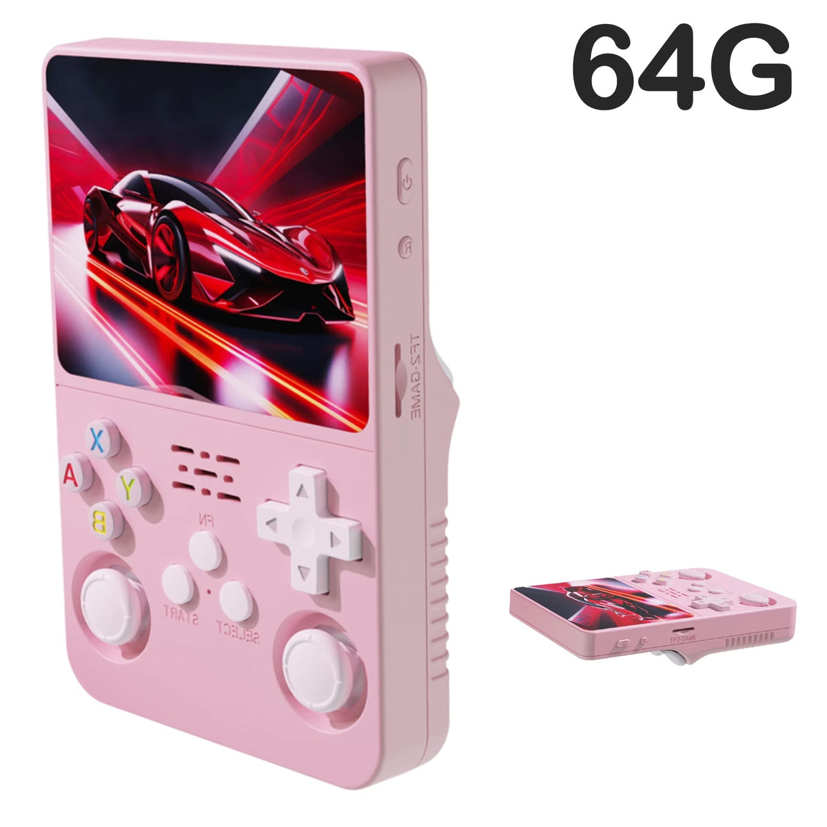 R36S Original Retro Handheld Game Player Arkos System 3.5" IPS Screen Portable 64/128GB Hall Effect Emulator Wireless Gamepad