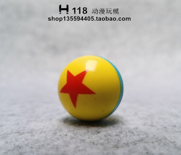 2.5cm Toy Story Mini Bola Elástica de Pu Desenho Animado Pixar Bola para Bater Infantil Brinquedo Bola do Andy Presente Surpresa de Aniversário