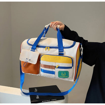 Women Travel Bag Crossbody Shoulder Bags Large Capacity Luggage Storage Duffel Trip Pack Fitness Gym Training Bags Sport Handbag
