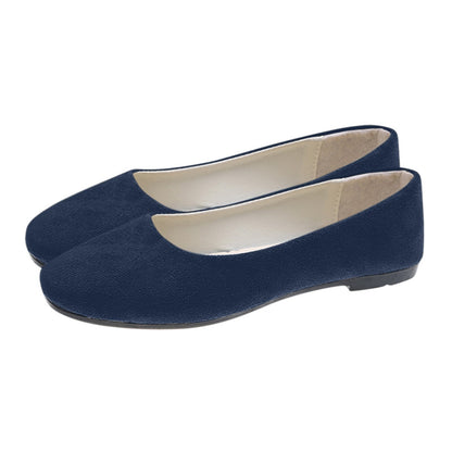 Woman Flats Casual Round Toe Cute Flats Flock Mocasines Ballerina Church Flats Female Suede Elegant Soft Sole Mom Shoes
