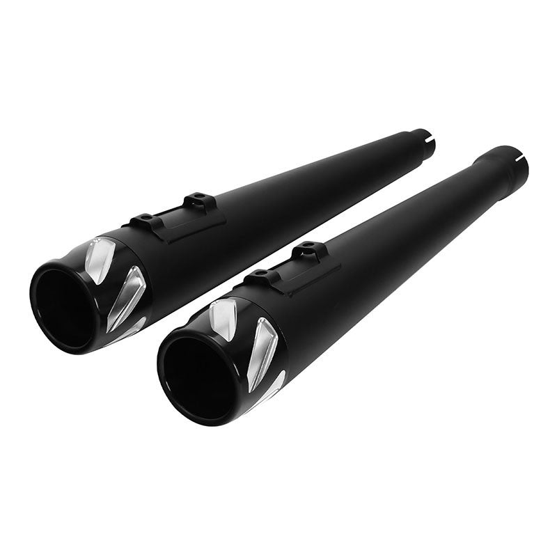 Motorcycle Megaphone Tappered Slip On Exhaust Pipes For Harley Touring Road King Road Glide 2017-2023