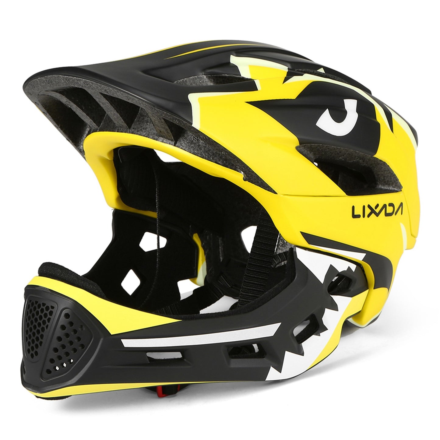 Capacete de bicicleta Lixada infantil destacável de rosto inteiro Capacete infantil esportivo para ciclismo mtb motocicleta skate patins