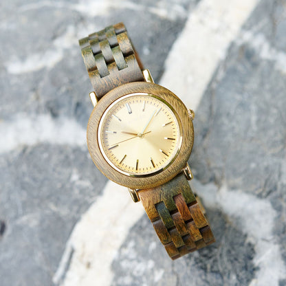 BOBO BIRD Women’s Custom Wooden Watch – Eco-Friendly Personalized Gift Quartz Wristwatch with Engraving Option Dropshipping