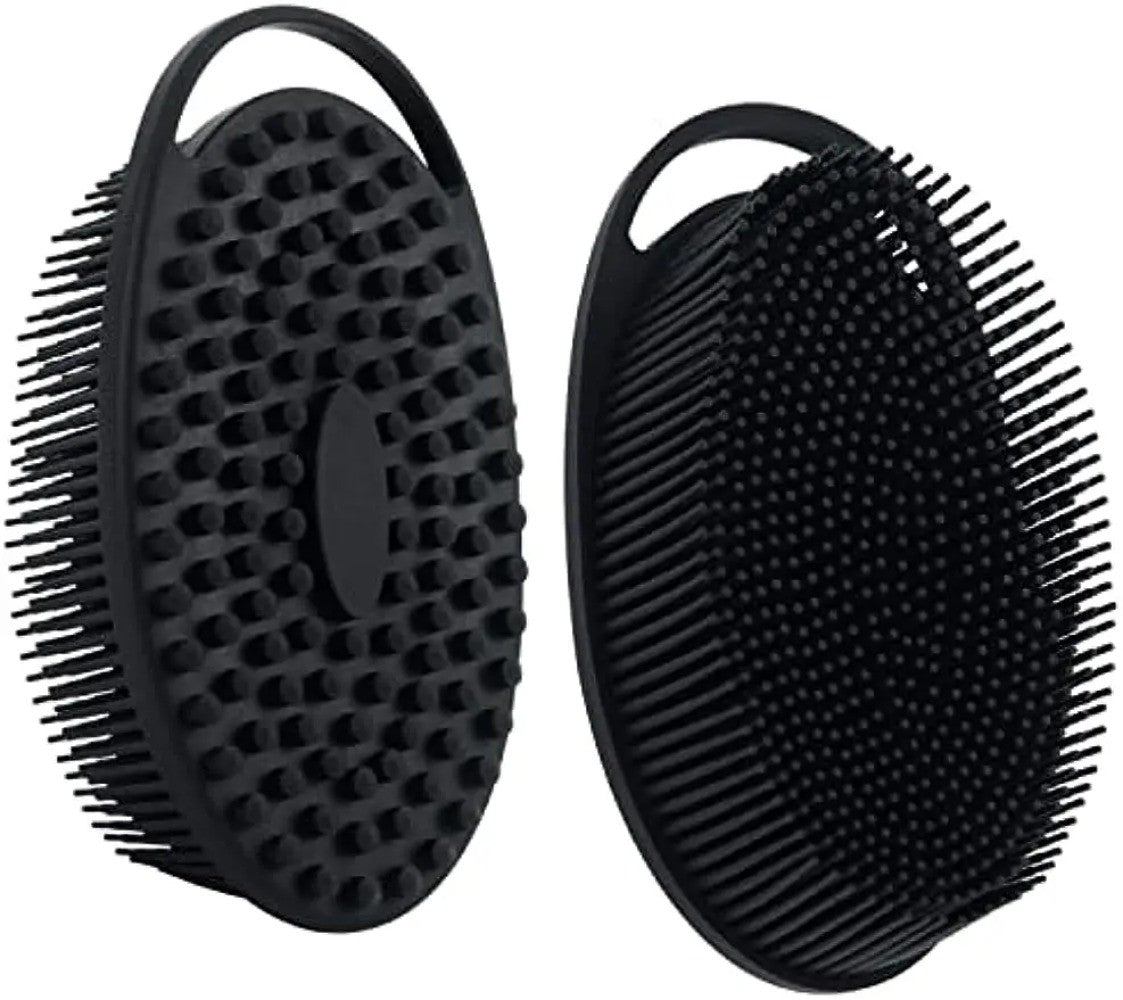 Soft Silicone Body Scrubber Exfoliating Baby Shower Gentle SPA Massage Brush Cleanser Body Wash Brush Back Scrubber Bath Tool