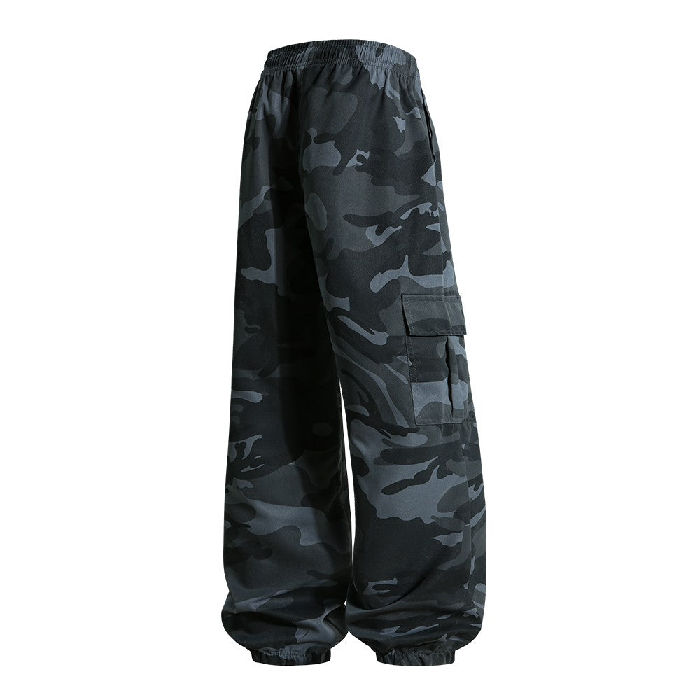Men's Tactical Camouflage Overalls High-Quality Combat Pants Multi-Pocket Trousers Sports Training Casual Work Pants