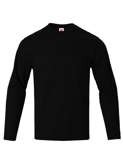 Men's Casual Plain T-shirt Men's Long-Sleeved Fashion Fitness Long-Sleeved T-shirt Men's Blouse